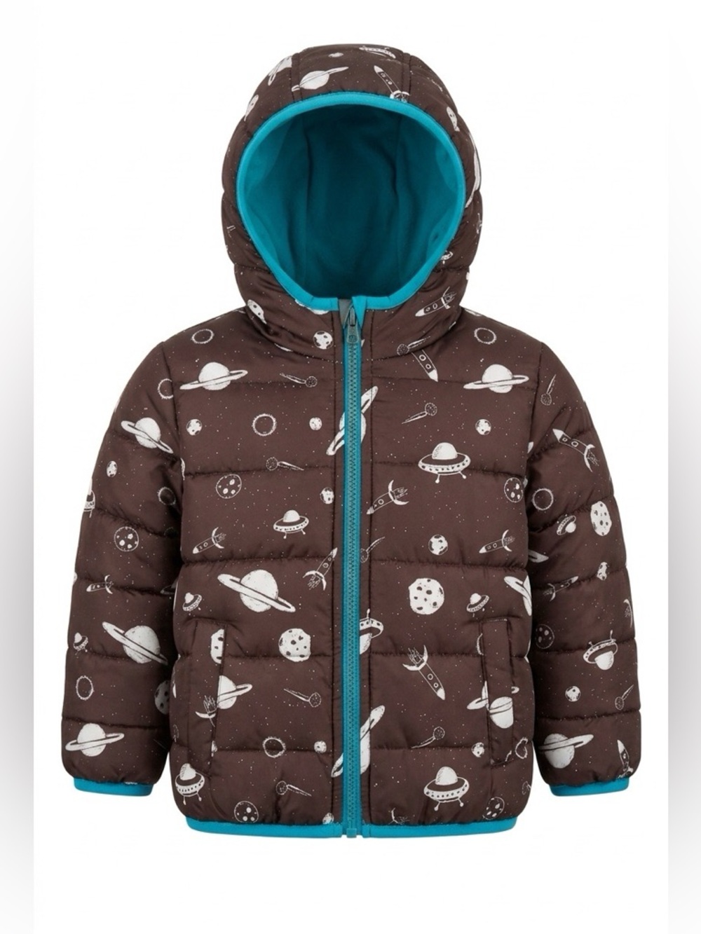 CARTER’s 18M REVERSIBLE WINTER JACKET WARM & COZY, WATER & WIND RESISTANT NWT